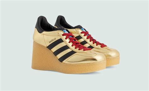 adidas heel shoes|gucci Adidas sneaker heels.